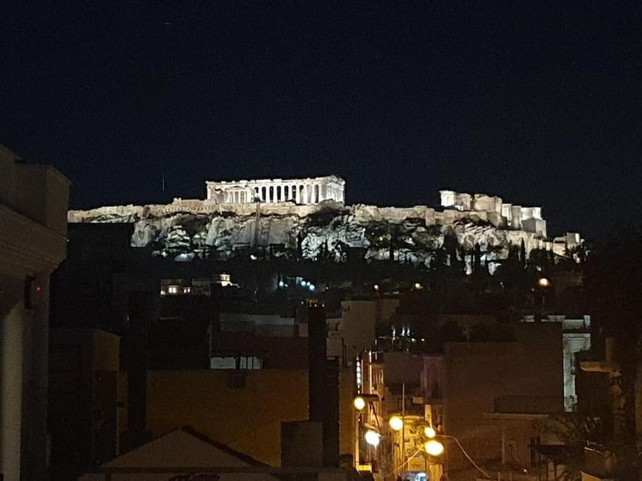 Ferienwohnung Touristic Center&Acropolis View Athen Exterior foto